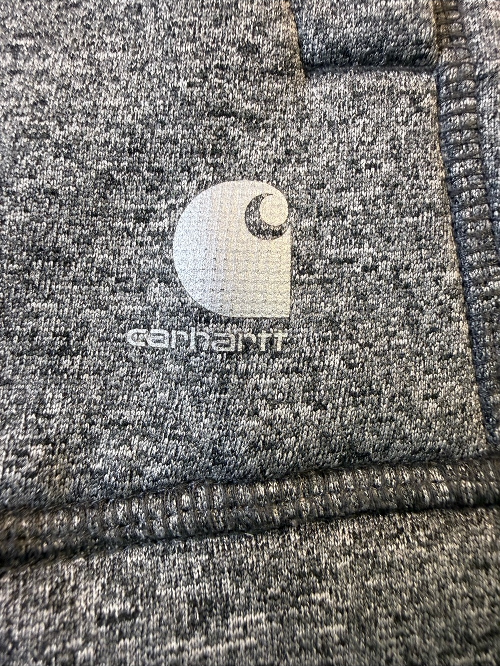Carhartt Women’s Heather Gray Zip-Up Force Jacket Small - Picture 3 of 11